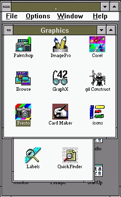 Windows 3.1 Graphics Applications